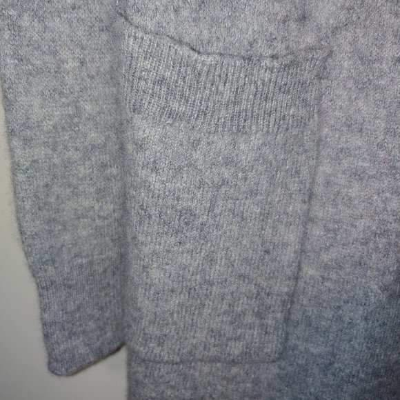 Halogen Drop Shoulder Long Sleeve Cashmere  Open Front Cardigan Size SP … - Picture 3 of 5